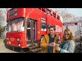 British Double Decker Bus COFFEE SHOP! + Epic Portland Home Tour