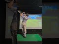 Play #7 At Bethpage On The Sim With Me #golf #golfswing #shorts