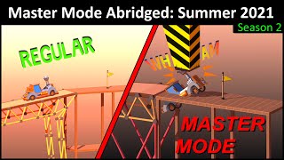 The Summery Finale: Master Mode Abridged Summer 2021 | Poly Bridge 2