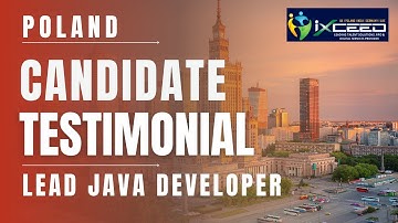 Candidate Testimonial | Lead Java Developer | Poland