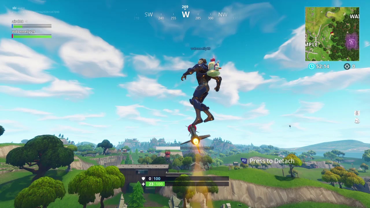 Fortnite Rocket Ride. YouTube