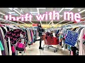 THRIFT WITH ME // thrifting at a *HUGE* thrift store   RATING it!!!!