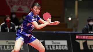 【3/22 (水)19時女子プレーオフセミファイナル】森さくら vs 小塩遥菜 日本生命レッドエルフ vs トップおとめピンポンズ名古屋 第3戦ふりかえり【卓球 Tリーグ公式】