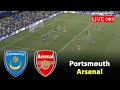 🔴Live- Portsmouth vs Arsenal | England FA Cup 2025/26 Match | PES21 Game Simulation