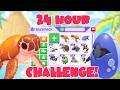 Hatching ALL Endangered Pets in 24 Hours Challenge! | Adopt Me Roblox New Egg Update | Riivv3r