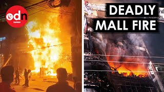 Horrifying Blaze Engulfs Shopping Mall In Bangladesh, Kills At Least 46