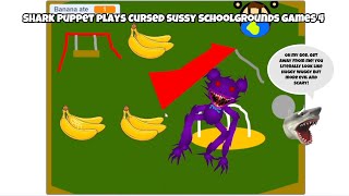 SB Movie: Shark Puppet plays Cursed Sussy Schoolgrounds Games 4!