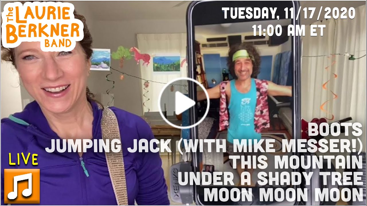 LIVE Berkner Break | Tues., Nov. 17 | Hiking Day with Mike Messer | BOOTS, Moon, Jumping Jack + More