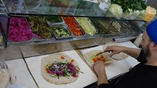 LEBANESE FALAFEL RECIPE + FALAFEL SANDWICH WRAPS for £6.50 | + Salad Boxes | at Round Falafel