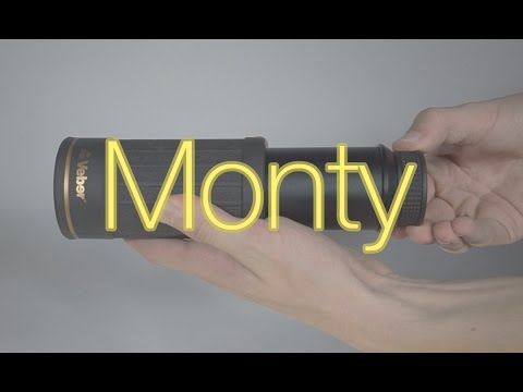 Видео: Монокуляр Veber Monty 10x50 BR черный