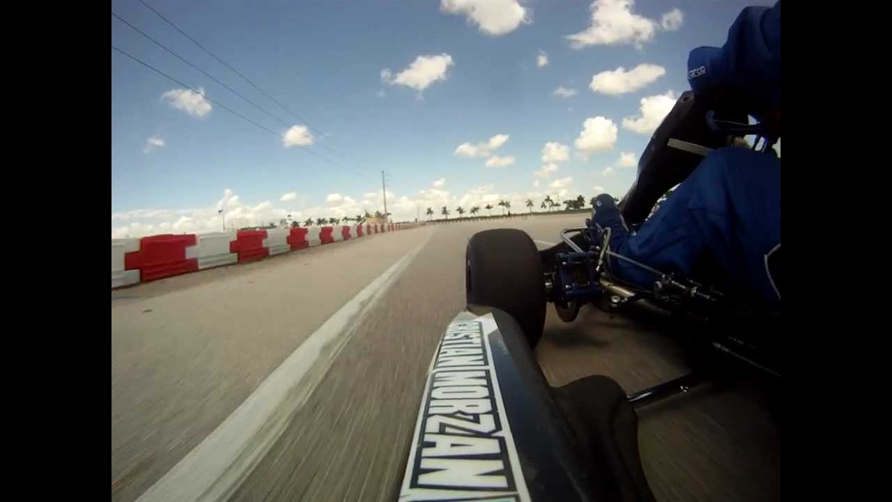 CVM AUTO RACING SHIFTER KART HOMESTEAD TRACK YouTube