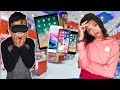 Buying EVERYTHING my LITTLE BROTHER TOUCHES Blindfolded!!  BROKE BANK