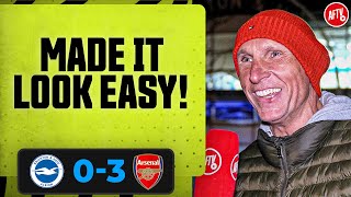 We Made It Look Easy! (Lee Judges) | Brighton 0-3 Arsenal