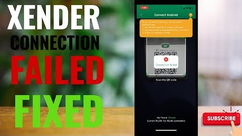 iPHONE TO ANDROID XENDER CONNECTION FAILED FIXED
