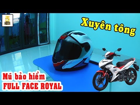 Mới mua Mũ Bảo Hiểm FULL FACE ROYAL giá chỉ 420K ▶️ Chiếc mũ ROYAL đáng để quan tâm 🔴 TOP 5 ĐAM MÊ