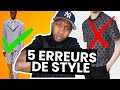 5 erreus de style  ne jamais faire 