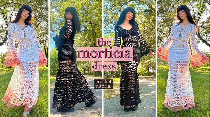 Morticia Dress - Crochet Tutorial