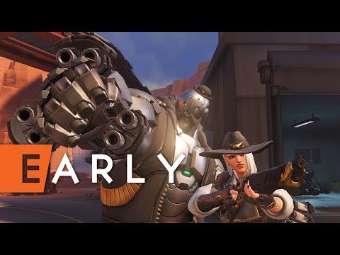 Overwatch 29th Hero, Ashe Ability Test - Gamebrott Early