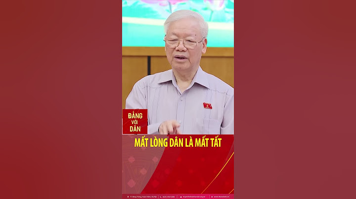 Tổng Bí thư Nguyễn Phú Trọng: Mất lòng dân là mất tất #shorts