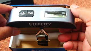 Unboxing dan Kesan Pertama Timbangan Koper Digital ETEKCITY EL11