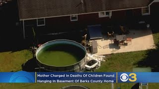 Mother Charged In Deaths Of Children Found Hanging In Basement Of Berks County Home