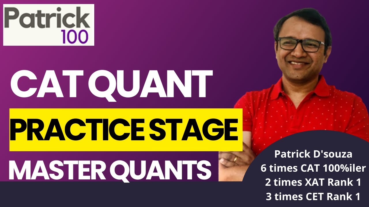 CAT Quant Practice Strategy | Master Quantitative Aptitude | Tips by ...