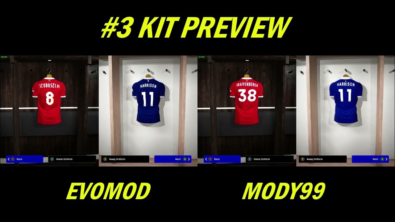 eFootball 2024 Patch Kit Official EVOMOD vs MODY99 YouTube