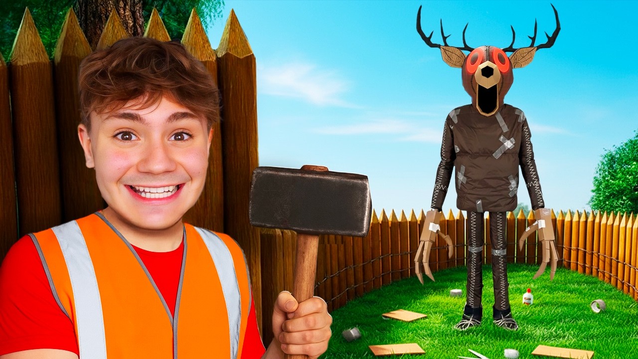 Я построил самое большое Deer Monster в реальной жизни!