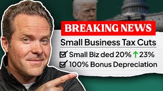 New Tax Bill: Small Business Tax Breaks PASS House Committee (Ways & Means)