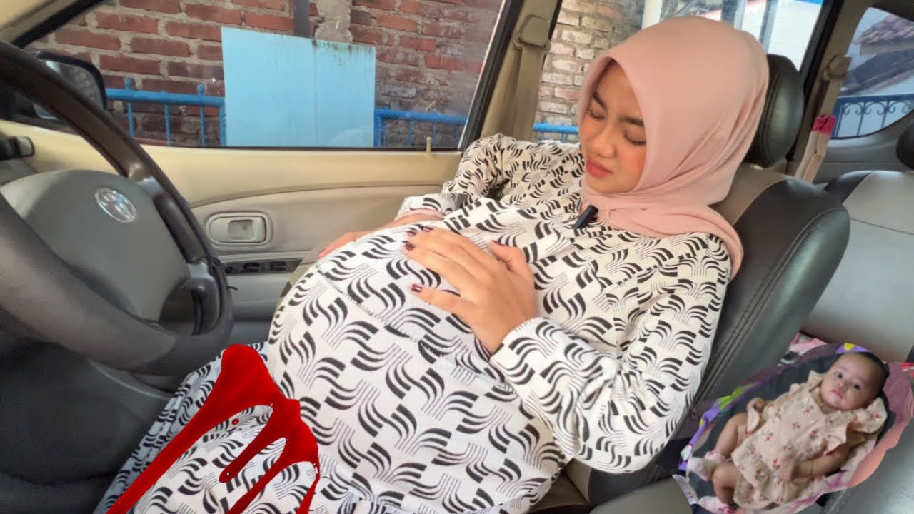 KAGET‼️ GARA2 P3CAHIN BALON IBU HAMIL TIBA2 KONTRAKSI SAMPAI MELAHIRKAN DI MOBIL SENDIRI