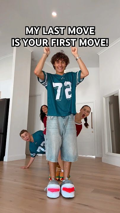 MY LAST MOVE IS YOUR FIRST MOVE CHALLENGE! 😅😫 #dance #trend #viral #couple #funny #game #shorts