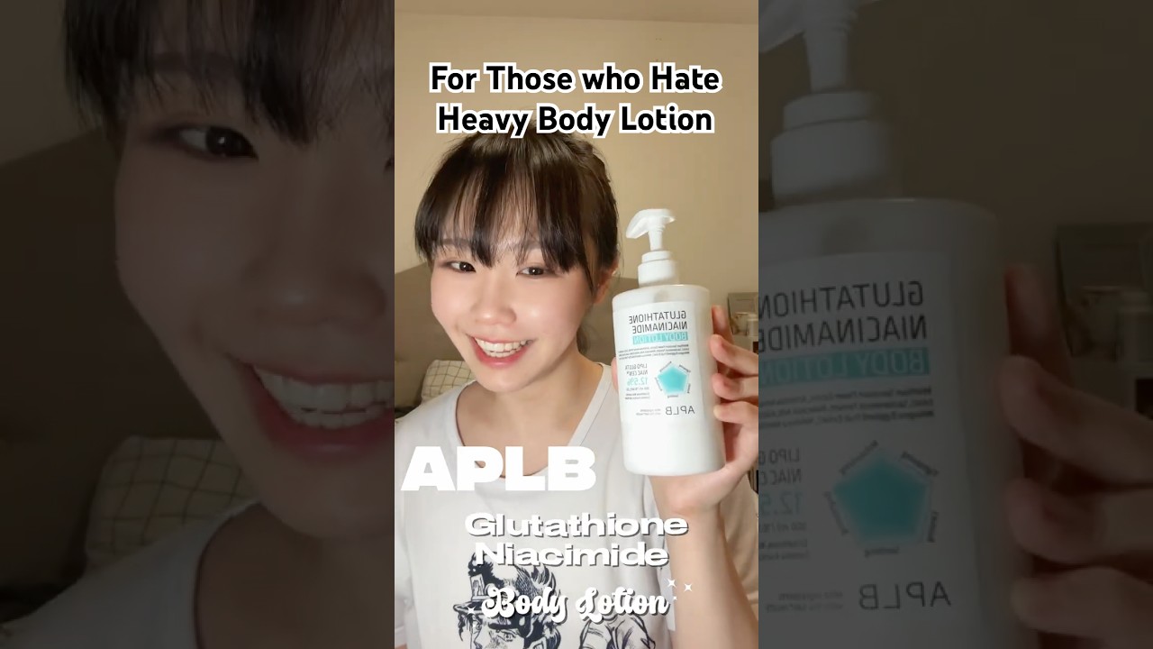 The only body lotion I actually use🧴