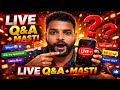 LIVE Q&amp;A 😱 आज आप जो पूछोगे वही जवाब मिलेगा!