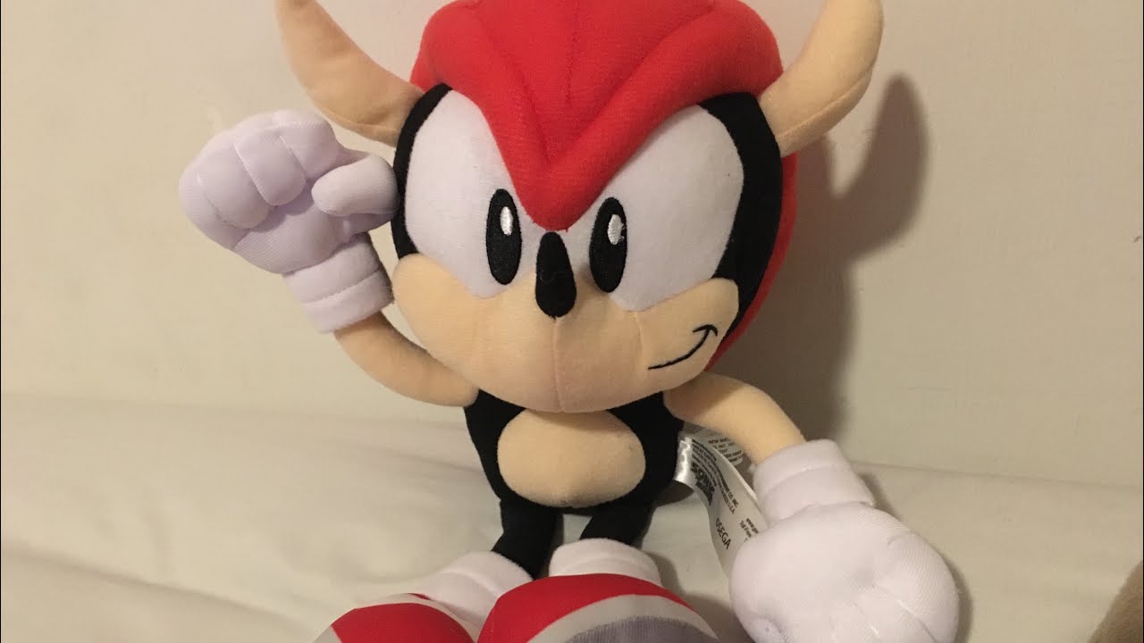 GE Sonic The Hedgehog Mighty the Armadillo plush unboxing - YouTube