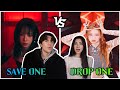 We played IMPOSSIBLE SAVE ONE DROP ONE KPOP GAME!!