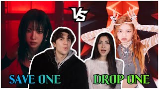 We played IMPOSSIBLE SAVE ONE DROP ONE KPOP GAME!!