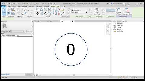 FAMILY: 1.ĐẦU TRỤC MẶT BẰNG CƠ BẢN TRONG REVIT