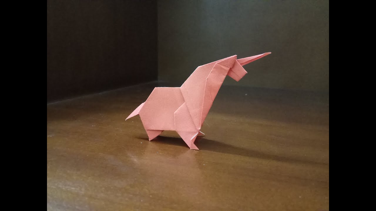 How To Make Origami Unicorn Easy Step By Step YouTube