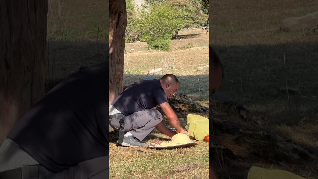 Firewood Chicken in the Mountains 🍗🔥| Rustic Lake Cooking