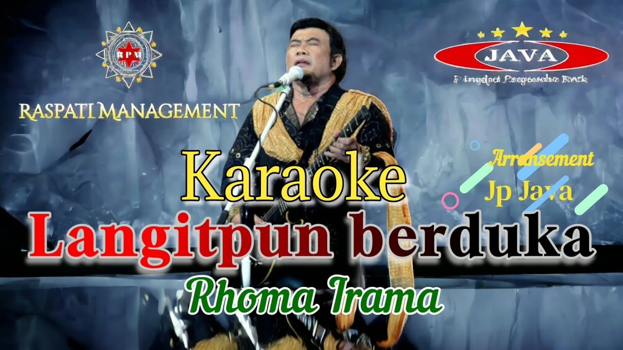Karaoke Langitpun Berduka - Rhoma Irama & Soneta Group || Karaoke Dangdut