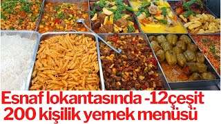 esnaf lokantasında bir gün❗bu tarifler kaçmaz❗tas kebabı-kuru fasülye-fırın köfte-arnavut çiğeri