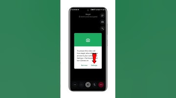 Whatsapp Video Call Problem (Solve 2025)