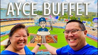 CHEF'S TABLE BUFFET at a Ballpark? | Stadium Club @Dodger Stadium
