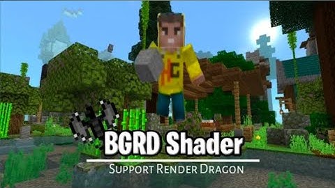 Top1 Realistic Shader For Minecraft PE/BE {Render Dragon Support} BGRD 2.0 Haider Gamer||