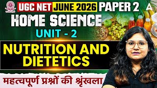 UGC NET Home Science | UGC NET Home Science  Nutrition And Dietetics Important Questions By Prerna