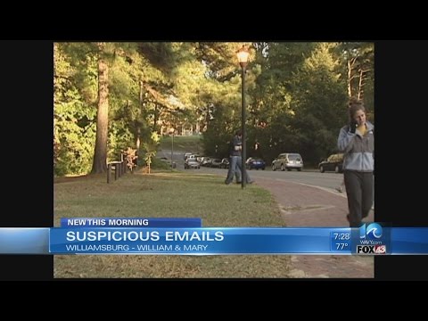 William & Mary police investigating threatening email