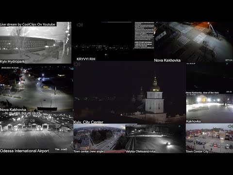 LIVE Camera Kiev (Ukraine border live camera)-9 Cameras of Kyiv Ukraine