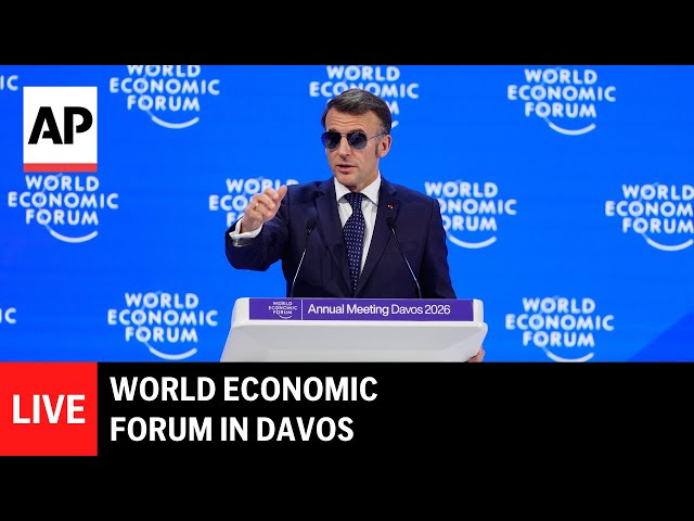 LIVE: World Economic Forum in Davos