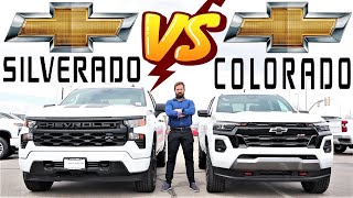 2023 Chevy Silverado VS 2023 Chevy Colorado: Which $50,000 Truck Is Best?