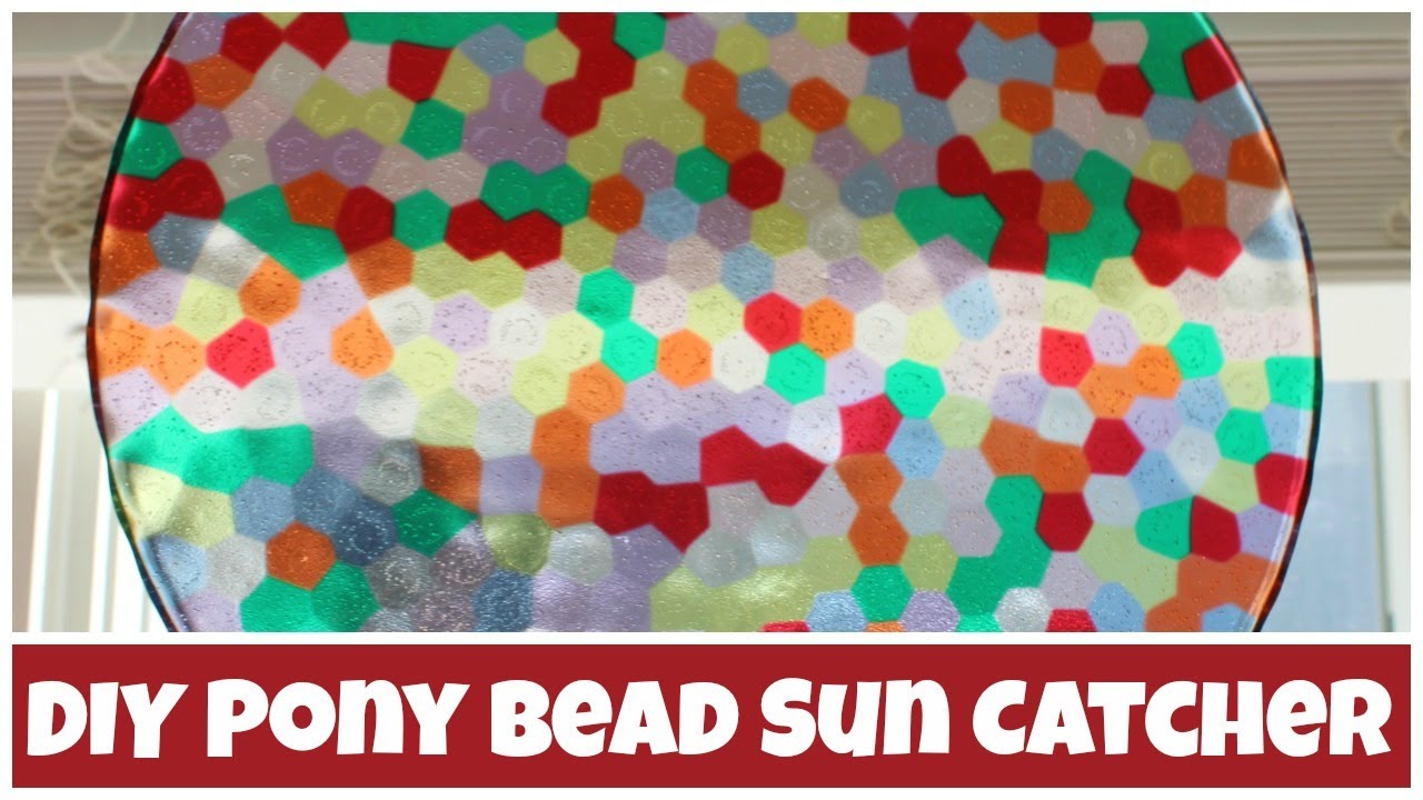 PONY BEAD SUN CATCHERS – the MAD creative